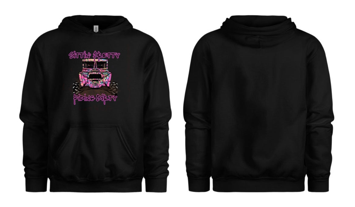 Sittn' Pretty Riding Dirty Women's Hoodie