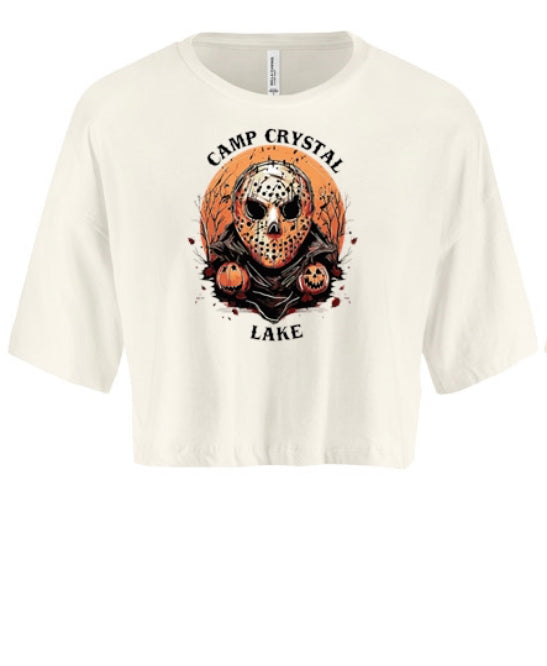 Camp Crystal Lake - Jason Halloween Women's Crop Top