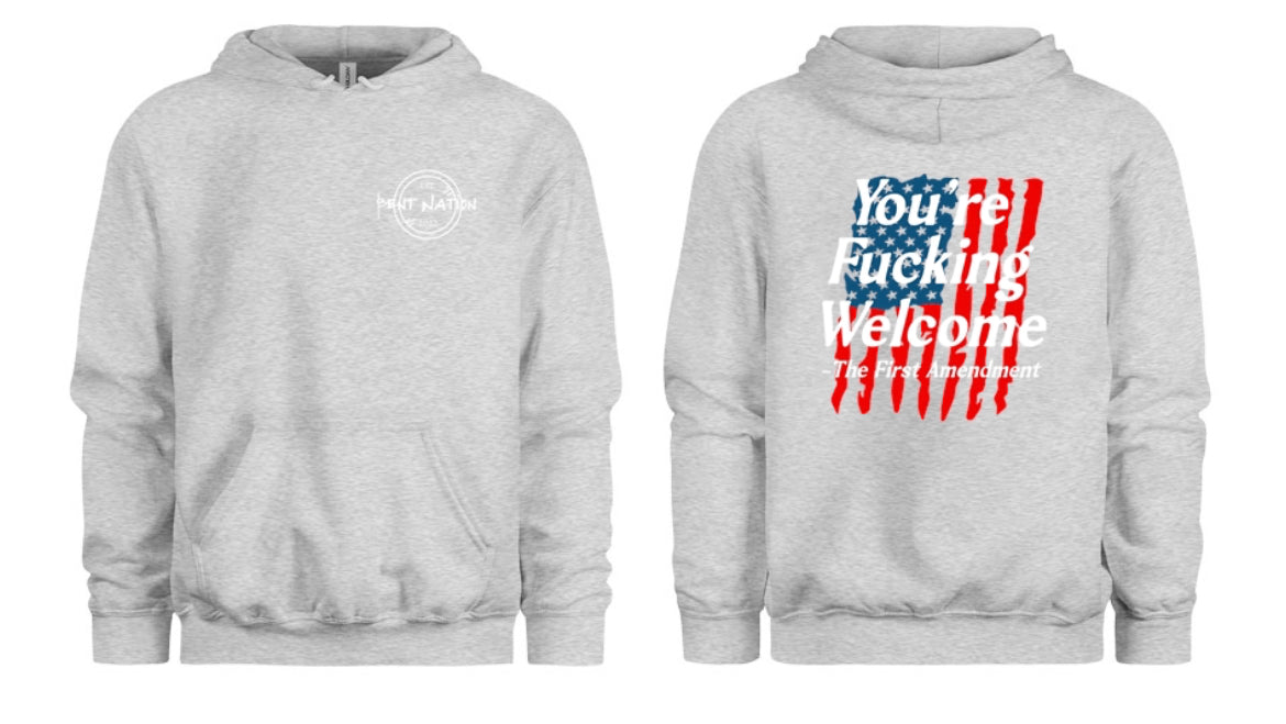 You're F*cking Welcome Men's Hoodie