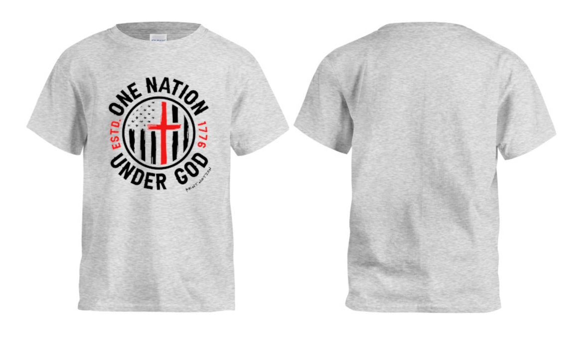 One Nation Under God Kids T-shirt