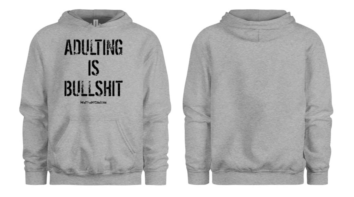 Adulting Is Bullshit Women's Hoodie