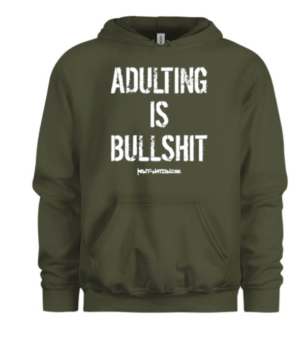 Adulting Is Bullshit Women's Hoodie