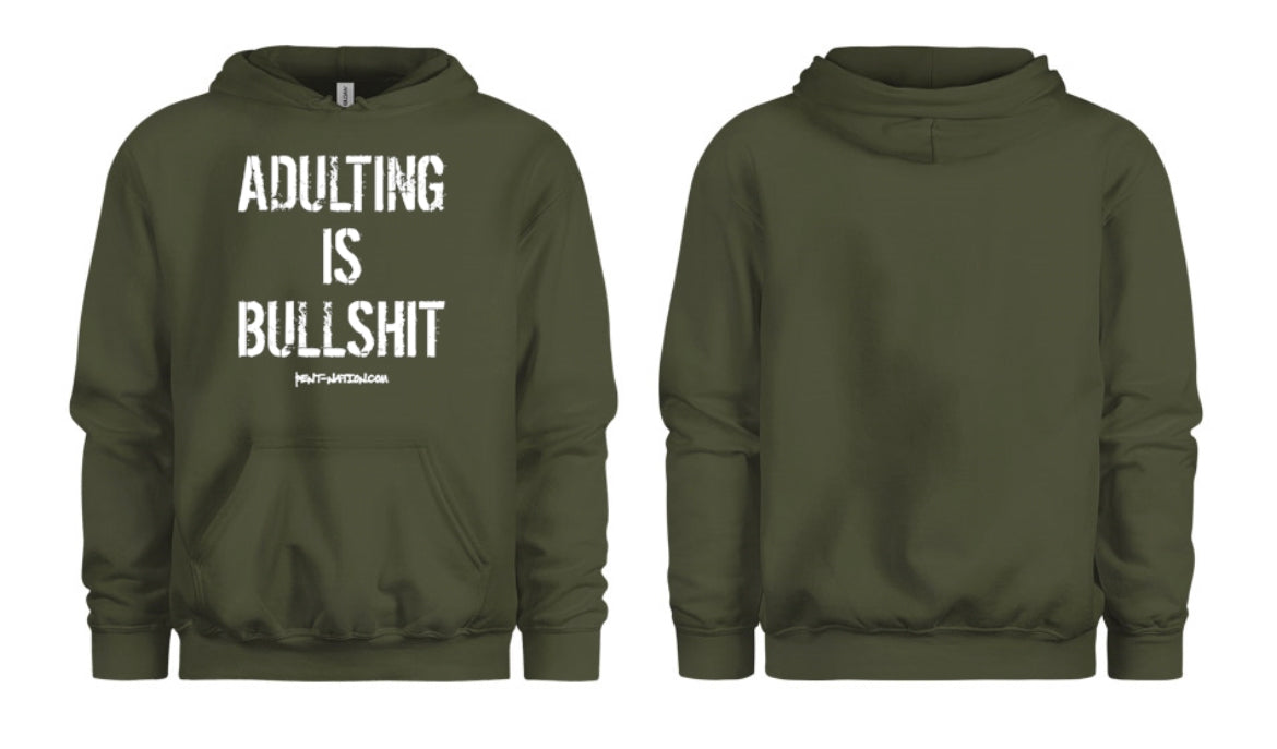 Adulting Is Bullshit Women's Hoodie