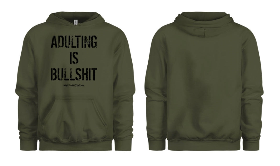 Adulting Is Bullshit Women's Hoodie