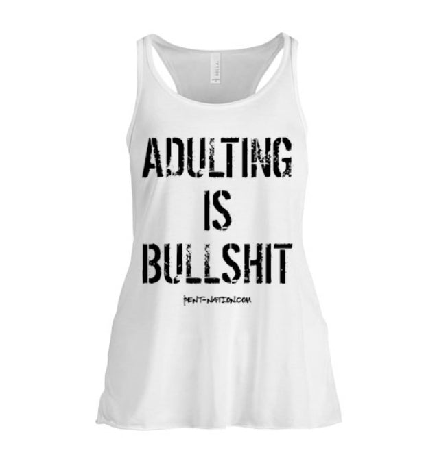 Adulting Is Bullshit Women's Tank Top