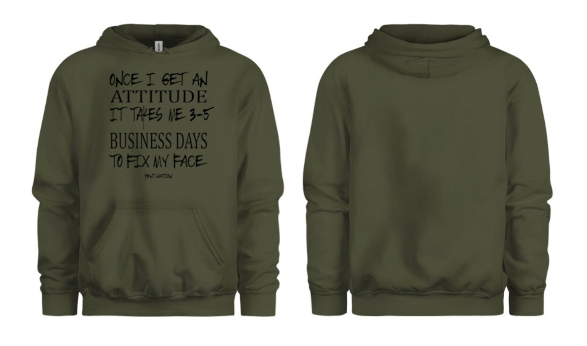 Once I Get An Attitude Women's Hoodie