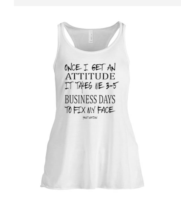 Once I get Attitude Women's Tank Top