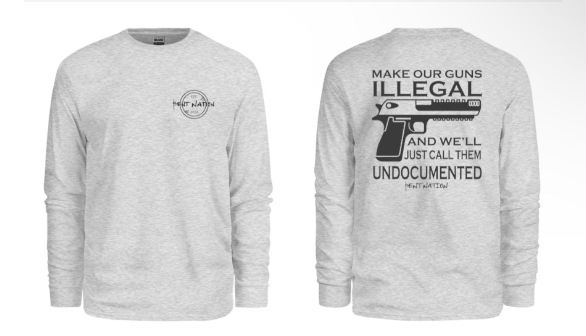 Make Illegal Men's Long Sleeve Shirt