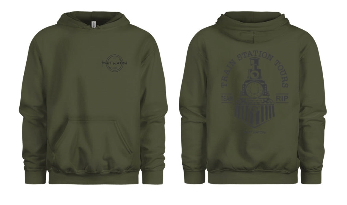 Train Station Tours Men's Hoodie
