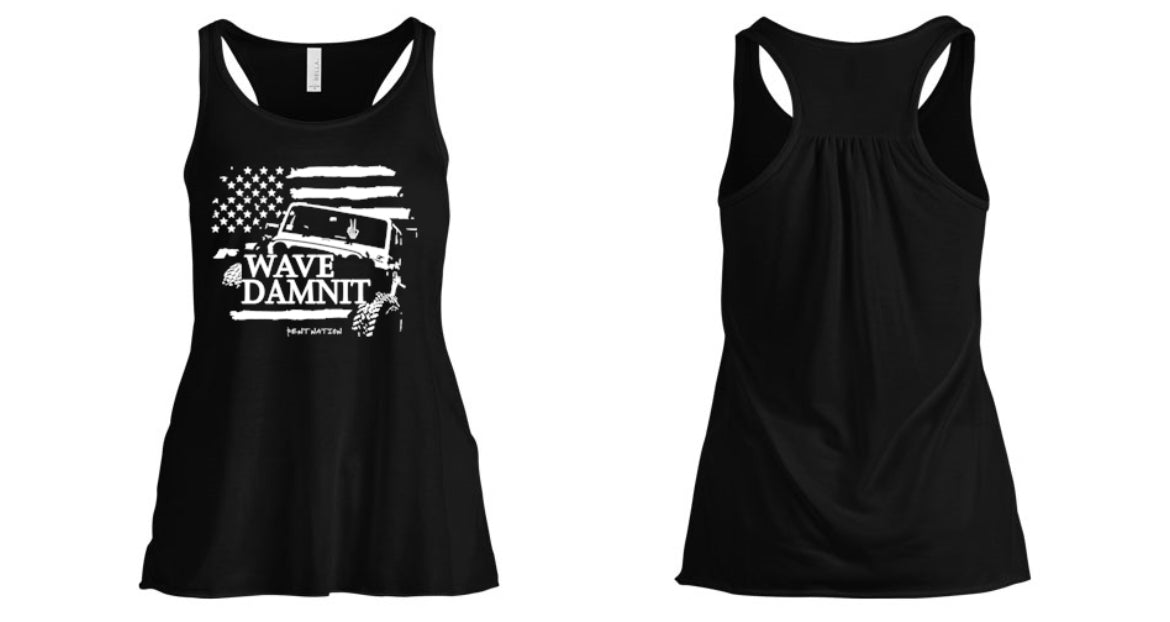 Wave Damn It Women's Tank Top