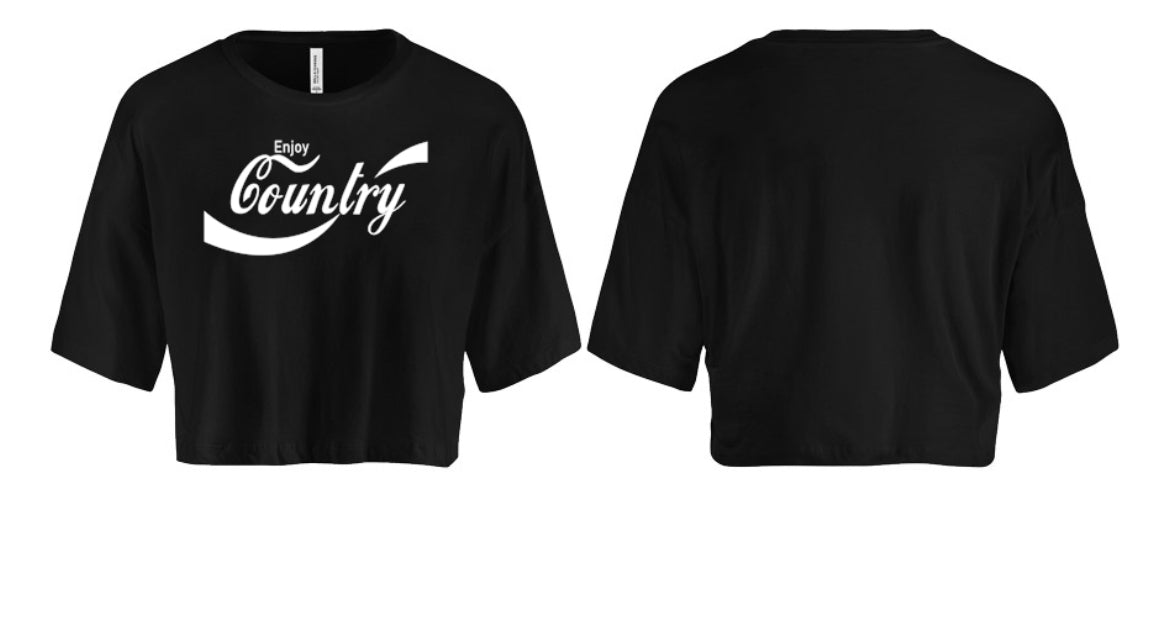 Enjoy Country Women's Crop Top