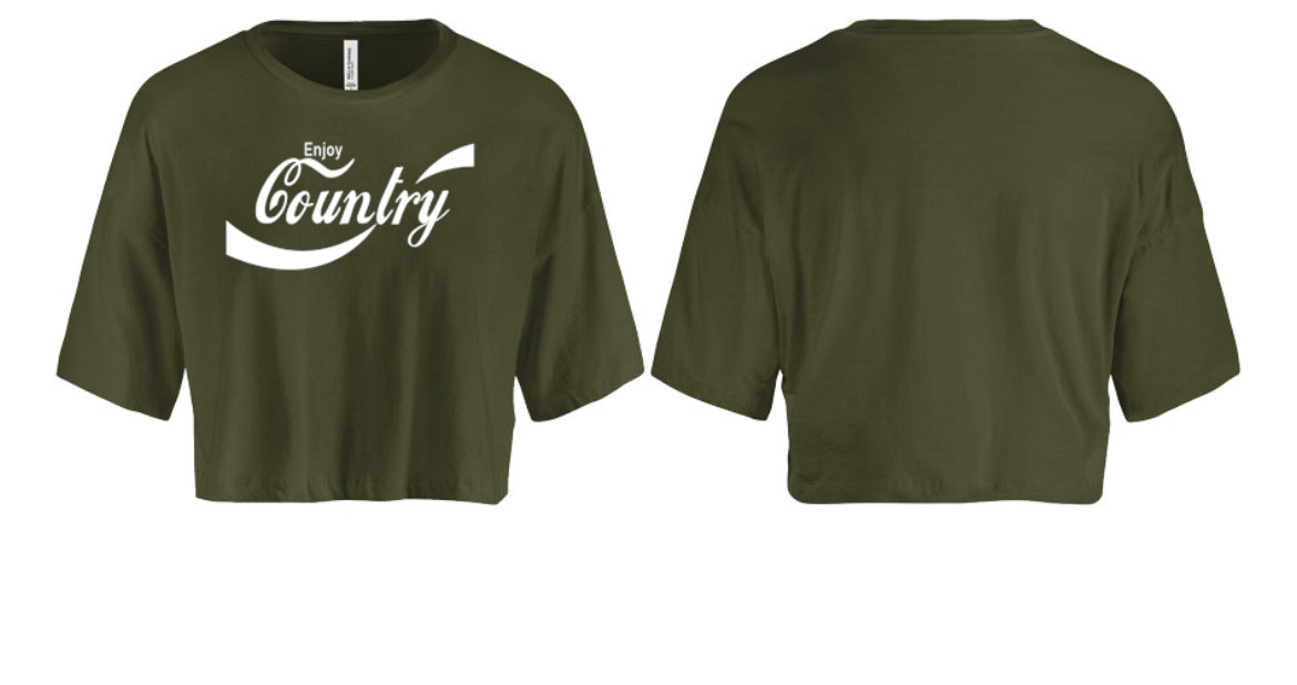 Enjoy Country Women's Crop Top