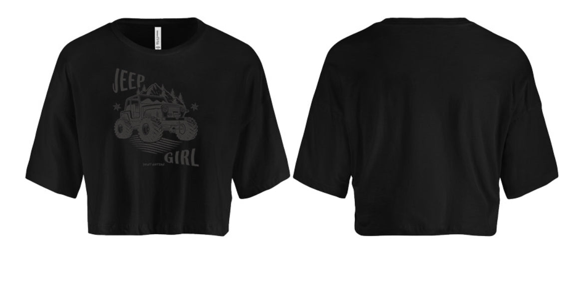 Jeep Girl Women's Crop Top