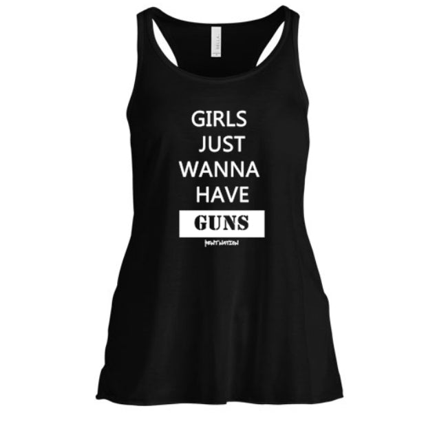Girls Just Wanna Have Guns Women's Tank Top