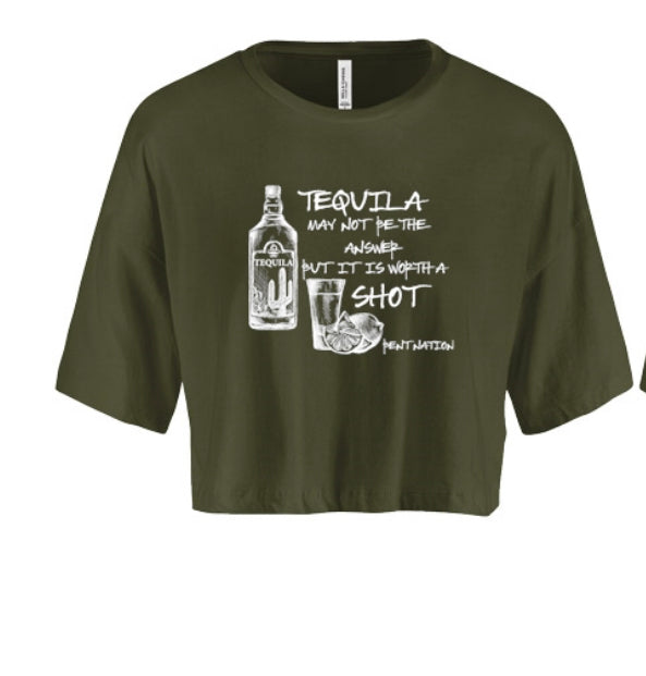 Worth A Shot Women's Crop Top