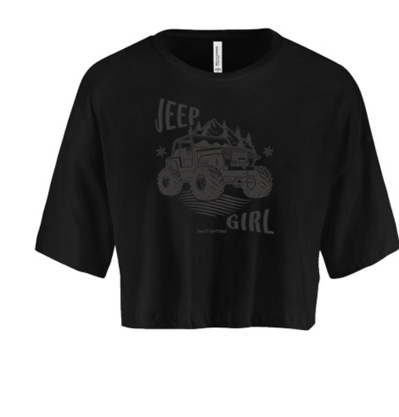Jeep Girl Women's Crop Top