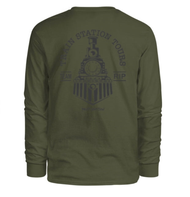 Train Station Tours Men's Long Sleeve Shirt