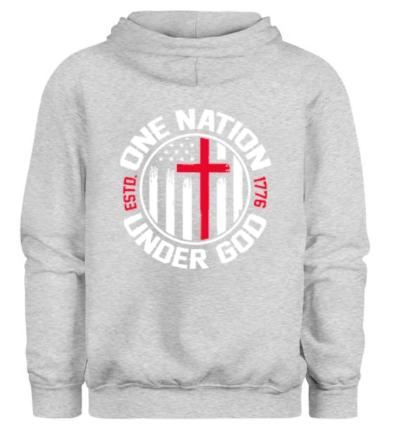 One Nation Under God Men's Hoodie
