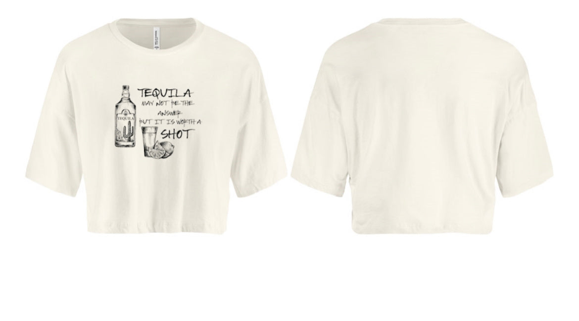 Worth A Shot Women's Crop Top