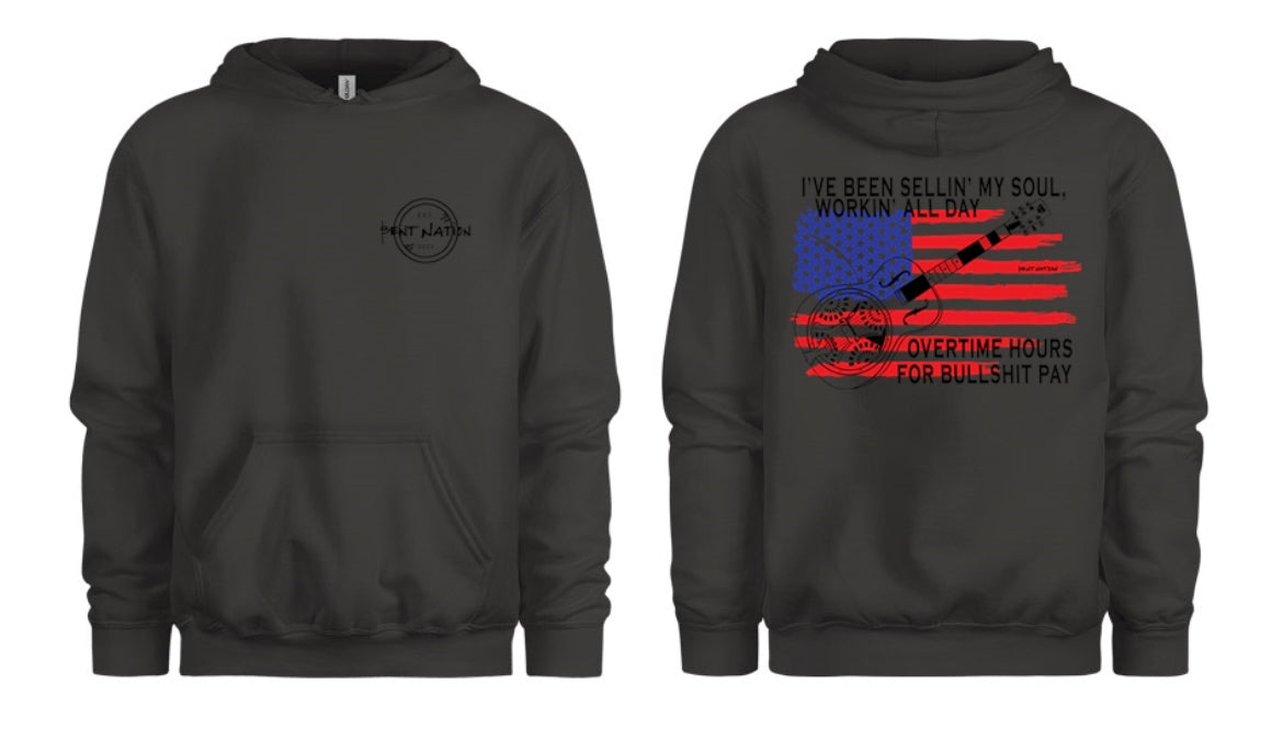 Sellin' My Soul Workin' All Day Men's Hoodie