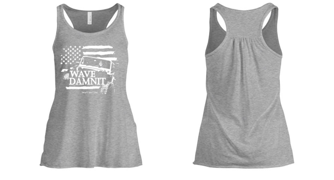 Wave Damn It Women's Tank Top