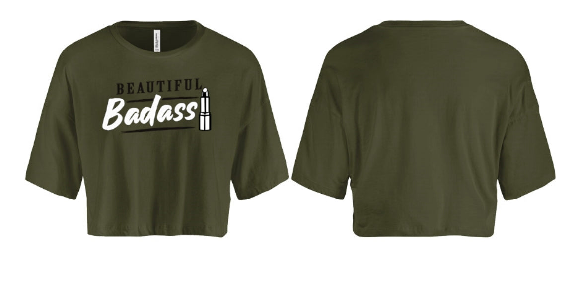 Beautiful Badass Women's Crop Top