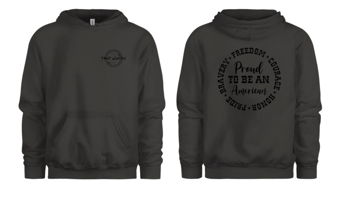 Proud To Be An American Men's Hoodie