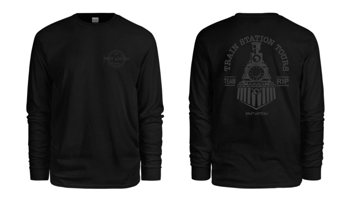 Train Station Tours Men's Long Sleeve Shirt