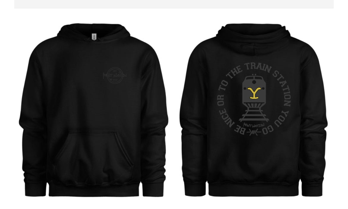 Train Station Men's Hoodie