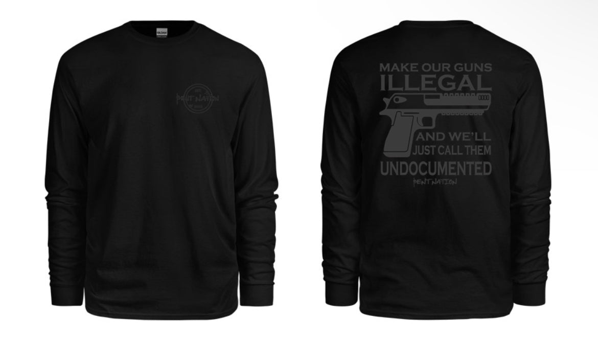 Make Illegal Men's Long Sleeve Shirt