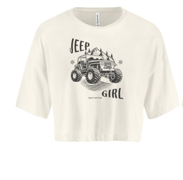 Jeep Girl Women's Crop Top