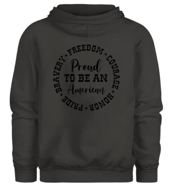 Proud To Be An American Men's Hoodie