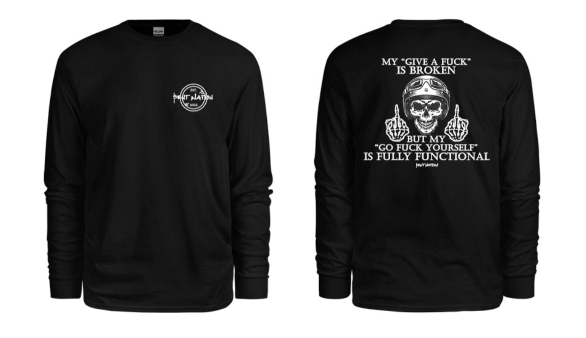 Fully Functional Feelings Men's Long Sleeve Shirt