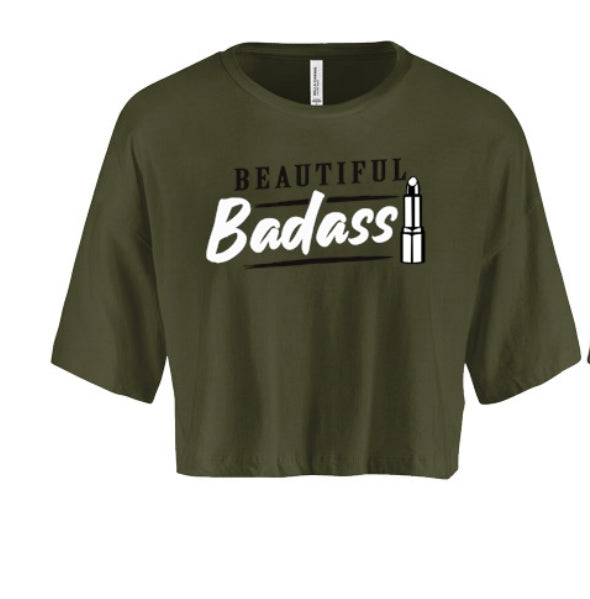 Beautiful Badass Women's Crop Top