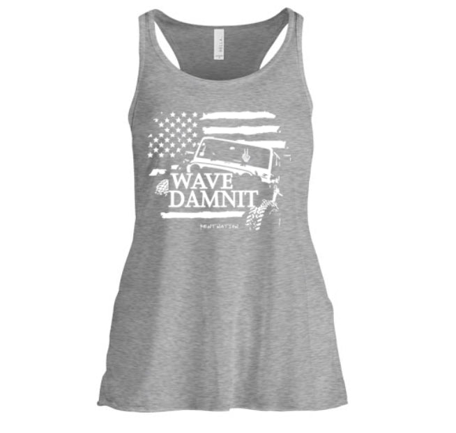 Wave Damn It Women's Tank Top
