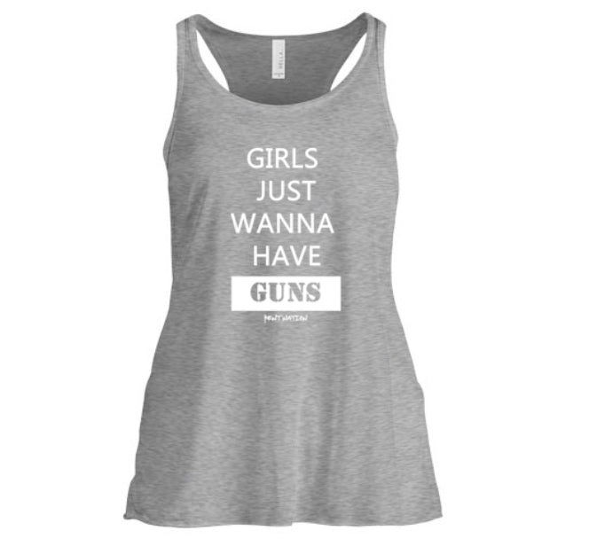 Girls Just Wanna Have Guns Women's Tank Top