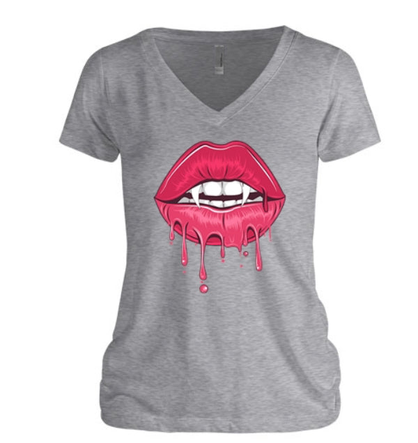 Halloween Fang Lips Women's T-Shirt