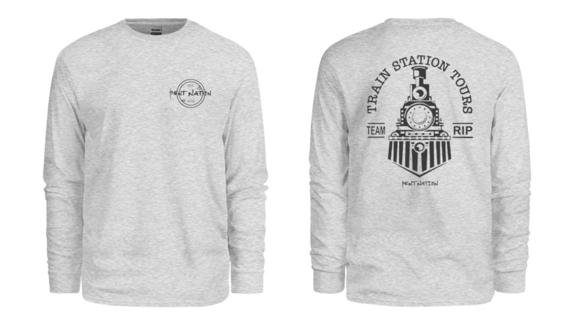 Train Station Tours Men's Long Sleeve Shirt