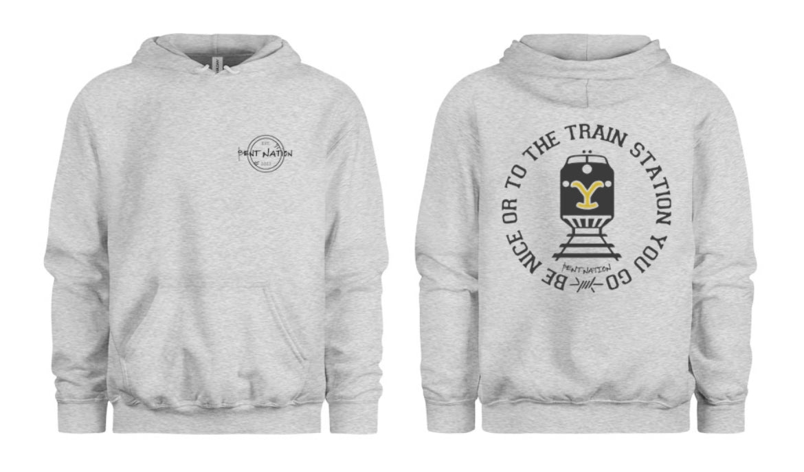 Train Station Men's Hoodie