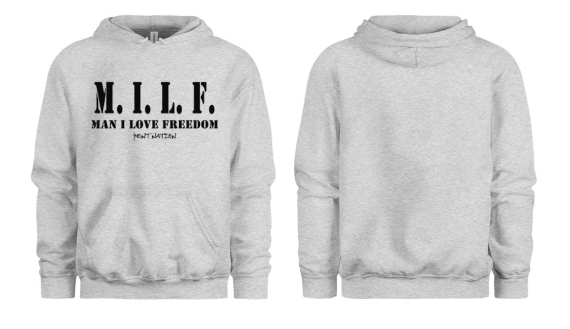 Man I Love Freedom Women's Hoodie