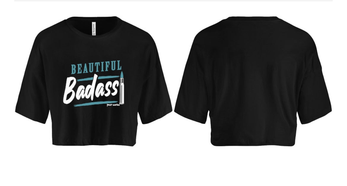 Beautiful Badass Women's Crop Top