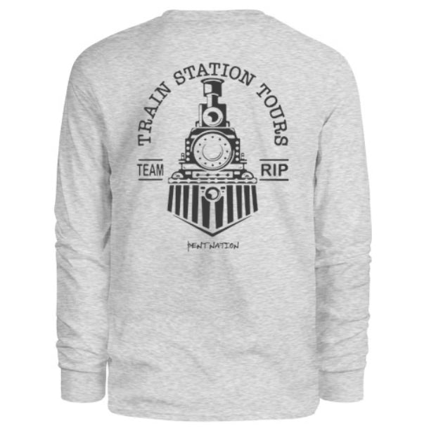 Train Station Tours Men's Long Sleeve Shirt
