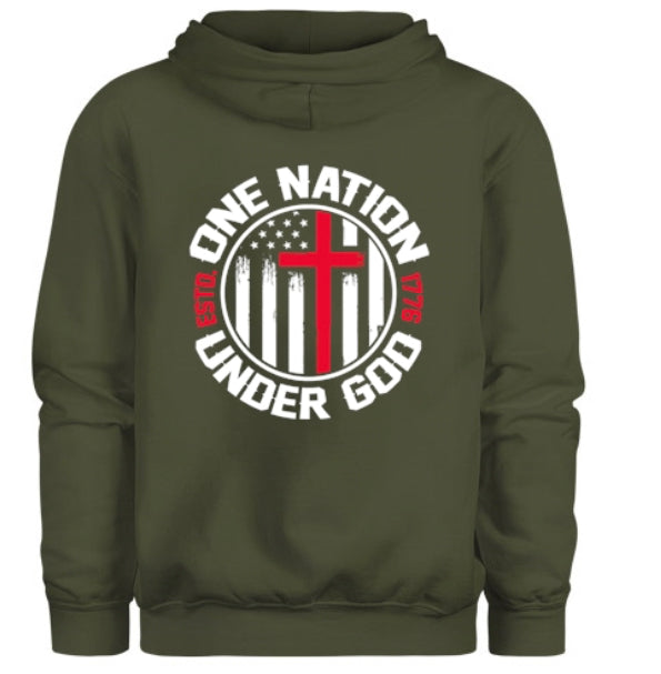 One Nation Under God Men's Hoodie