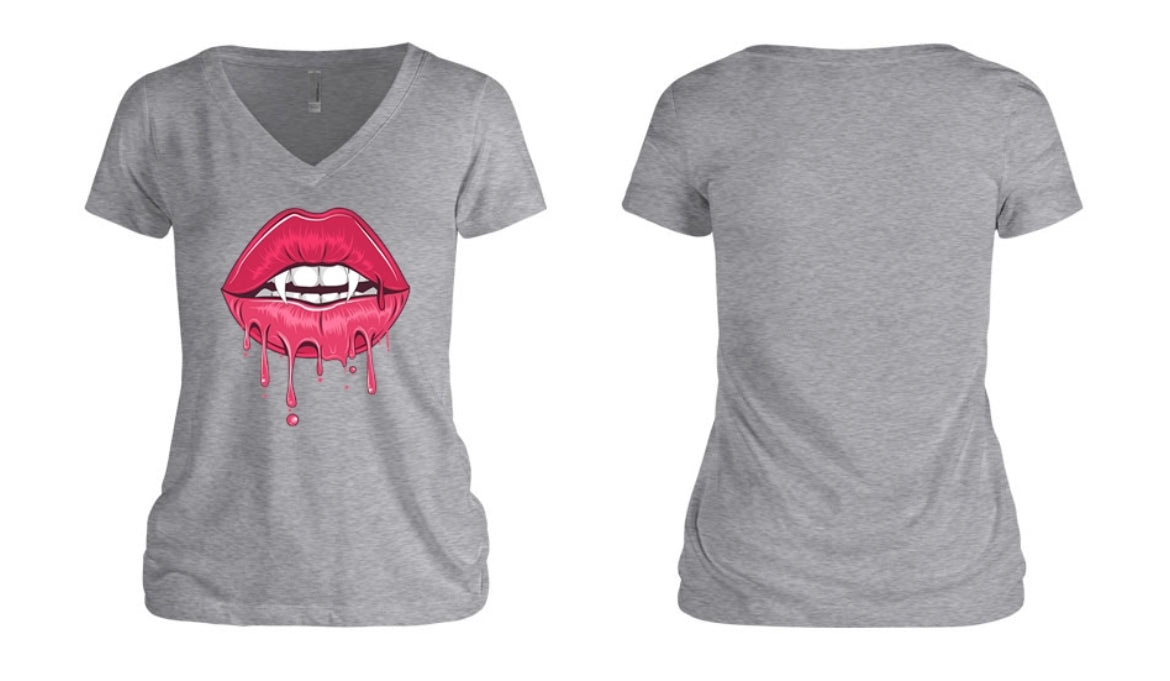 Halloween Fang Lips Women's T-Shirt