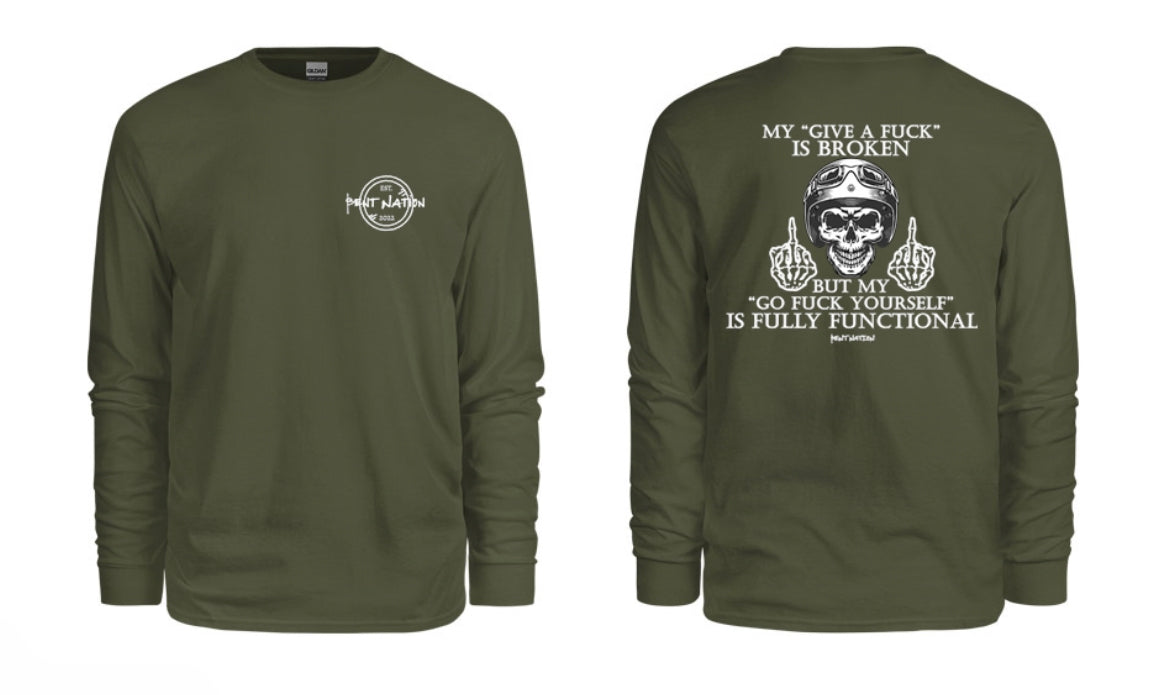 Fully Functional Feelings Men's Long Sleeve Shirt