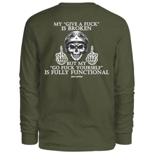 Fully Functional Feelings Men's Long Sleeve Shirt