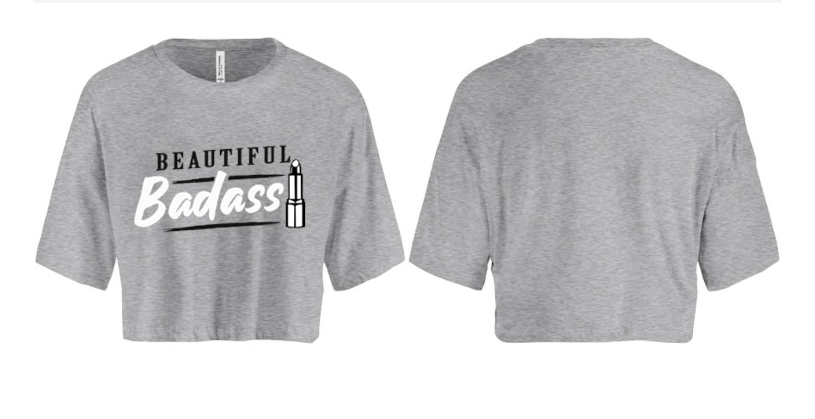 Beautiful Badass Women's Crop Top