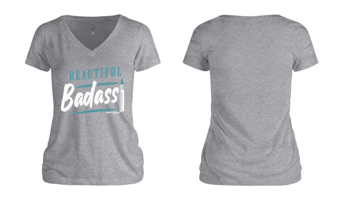 Beautiful Badass Women's V-Neck