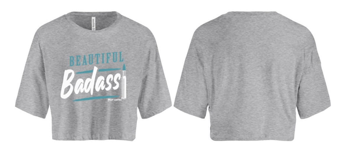 Beautiful Badass Women's Crop Top