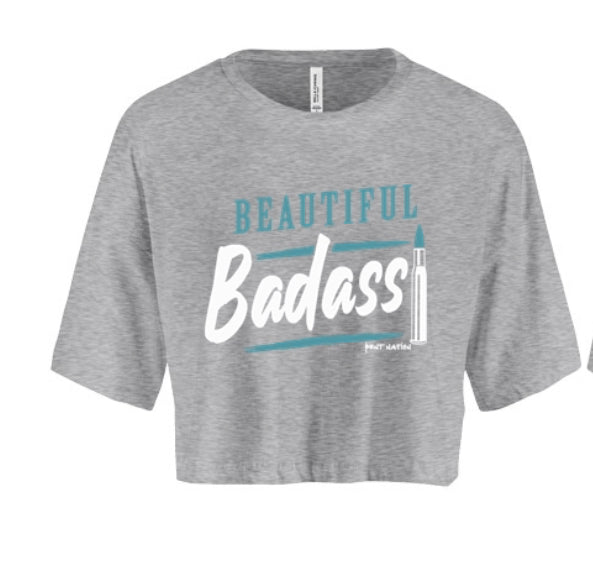 Beautiful Badass Women's Crop Top